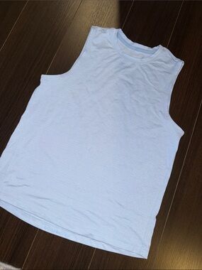 LULULEMON Light Blue Muscle Tank Top